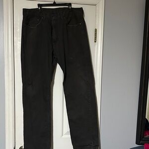 Levi's Men's Dark Gray Relaxed Jeans